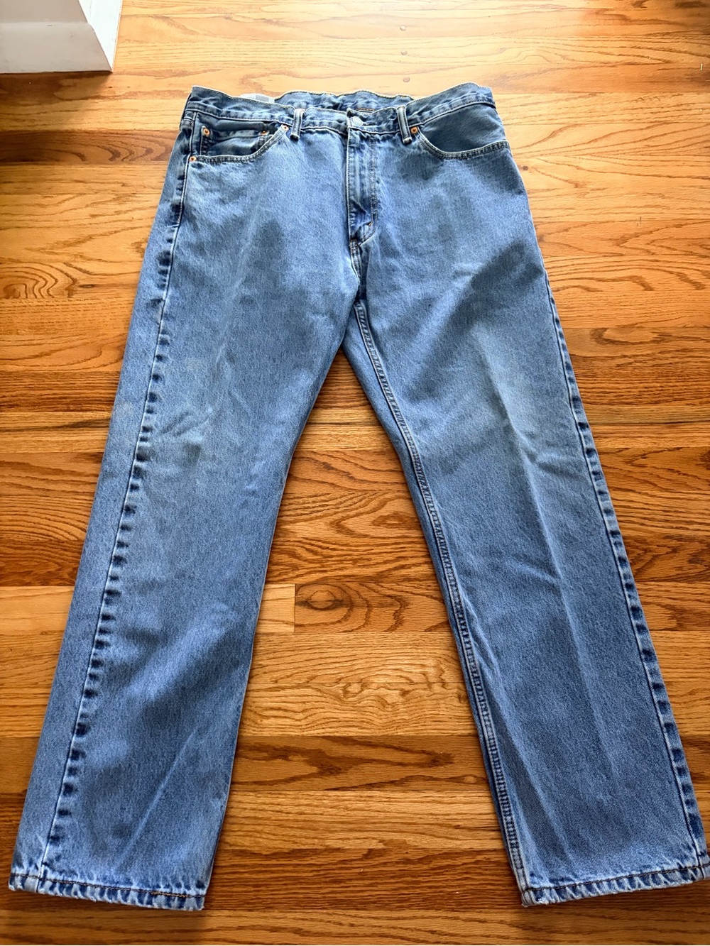 Levi's Men's 505 Straight Blue Jeans
